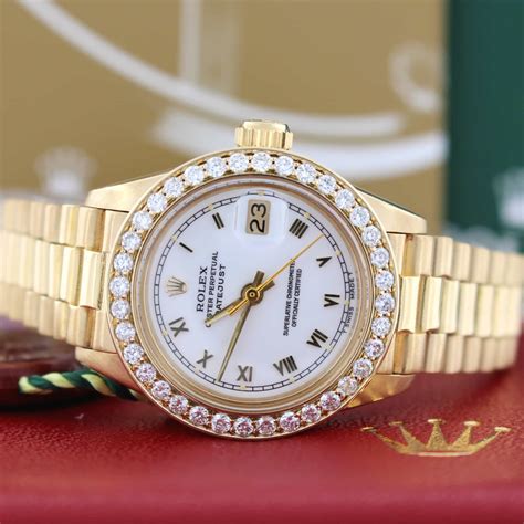 rolex oyster presidential datejust|pre owned Rolex ladies president.